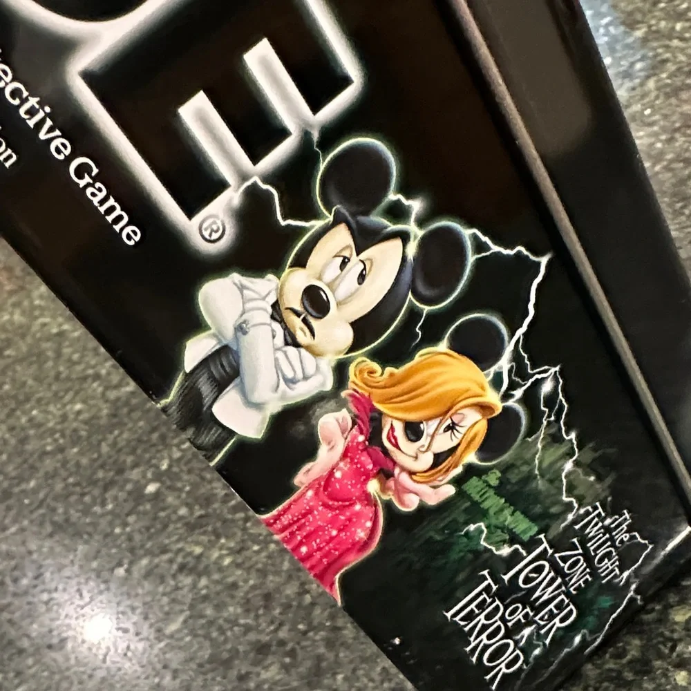 Disney Clue Twilight Zone Tower of Terror board Game replacement pieces read